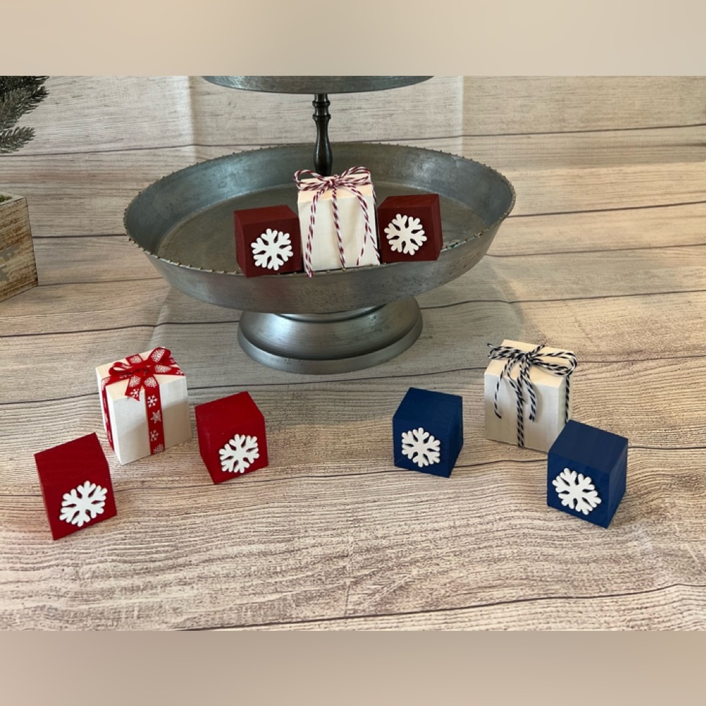 Handmade Farmhouse tray decor.